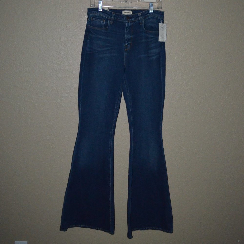 $238 Sz 29 L'AGENCE The Salana Big Flare Jeans